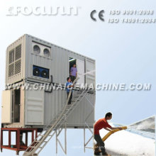 Snow and ice melting system, snow ice maker machine